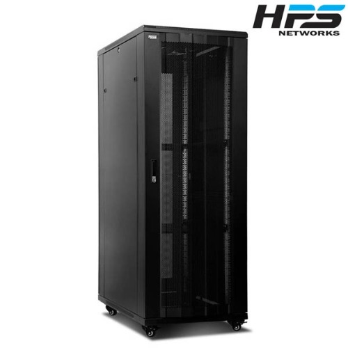 세이프네트워크 HPS-590S (12U) HPS 서버랙, 전후문타공문R.FOINT MALL