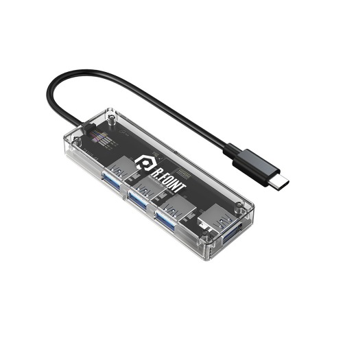 R.FOINT 알포인트 RF-UH304C USB TYPE-C TO 4PORT USB HUB C타입 4포트 허브(RF041)R.FOINT MALL