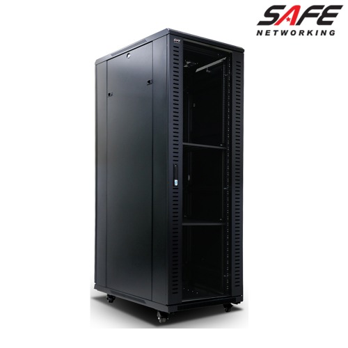 세이프네트워크  SAFE-750S(15U) 전면 강화 유리 서버랙R.FOINT MALL