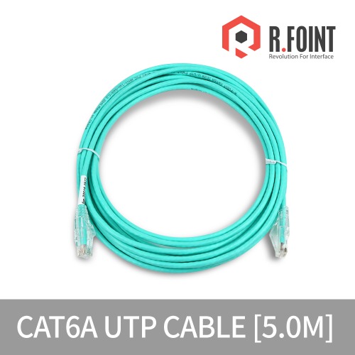 R.FOINT CAT.6A 슬림타입 UTP CABLE 5M (RF036)R.FOINT MALL