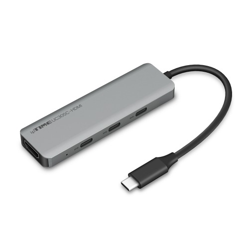 IPTIME UC305C-HDMI   USB 3.1 Type-C to (1Port HDMI + 1Port PD + 3Ports USB 3.0 Type-C)R.FOINT MALL